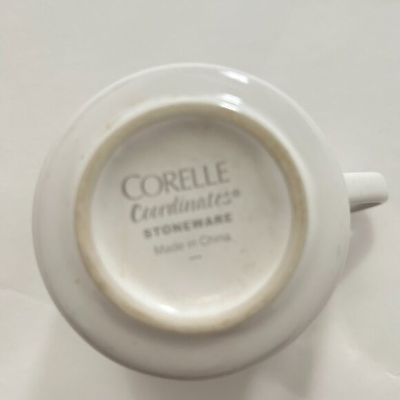 Vintage Corelle coordinates stoneware Shadow Iris Mug coffee tea cup replacement - Picture 4 of 6